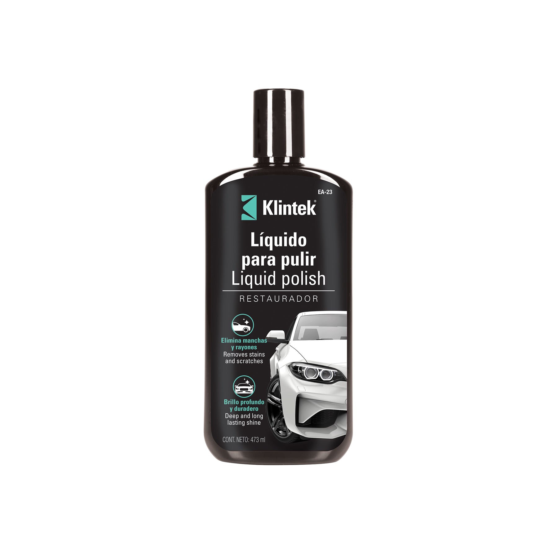 Polish líquido para auto, 473 ml, KLINTEK