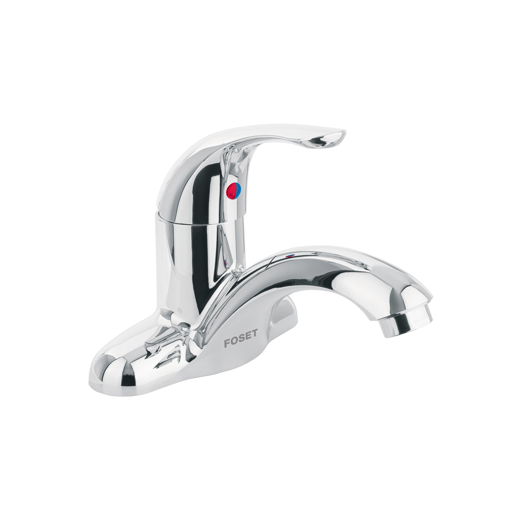 Monomando lavabo, ABS, nariz curva, BASIC